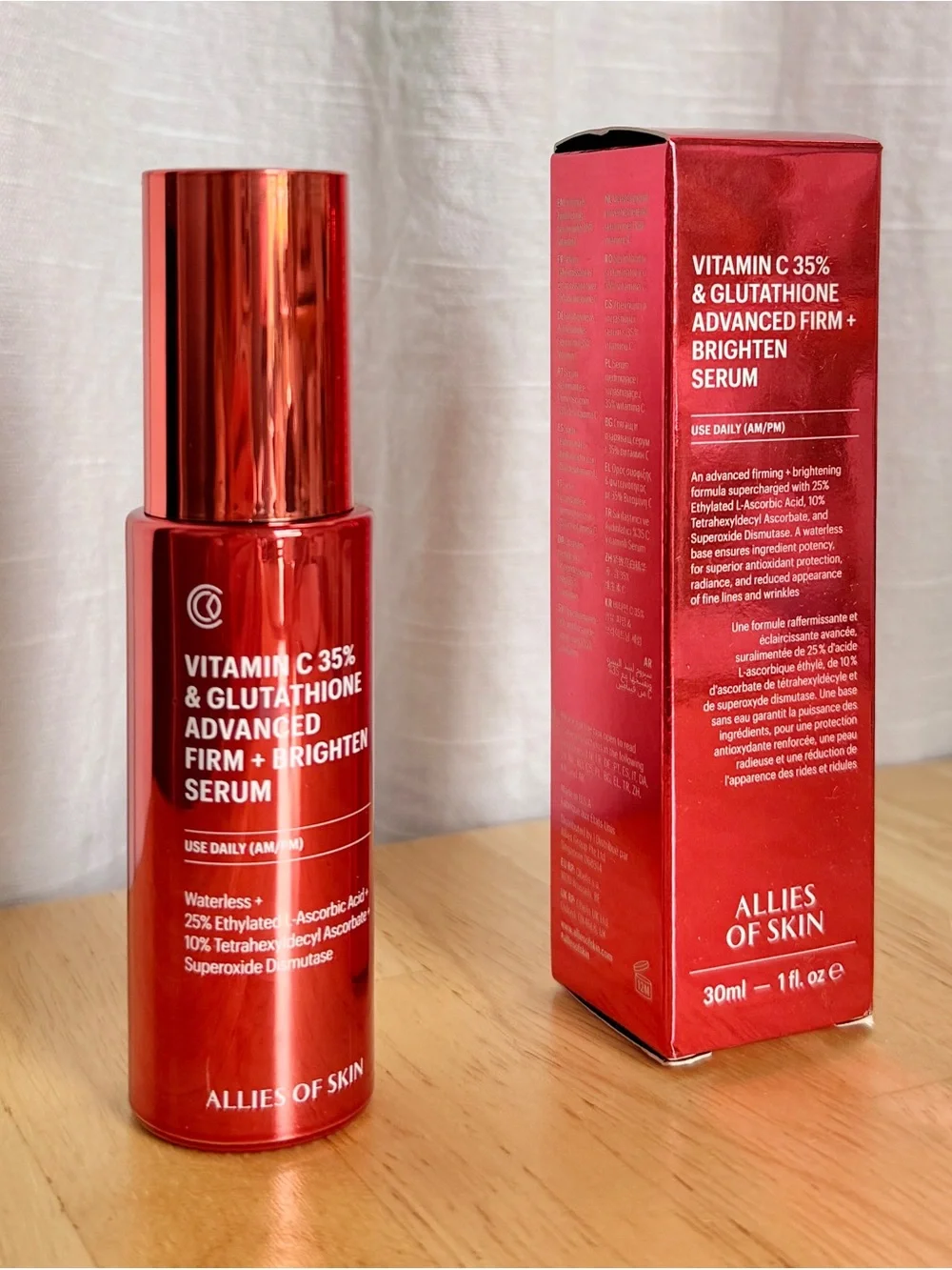 NWT NIB Allies of Skin 35% Vitamin C Perfecting Serum